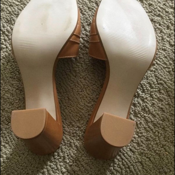 Talbots Chunky Heel Sandals women’s leather sandals, Brand new! size 6B - Picture 8 of 9